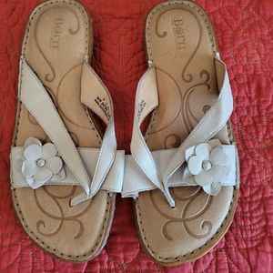 Born all leather sandals